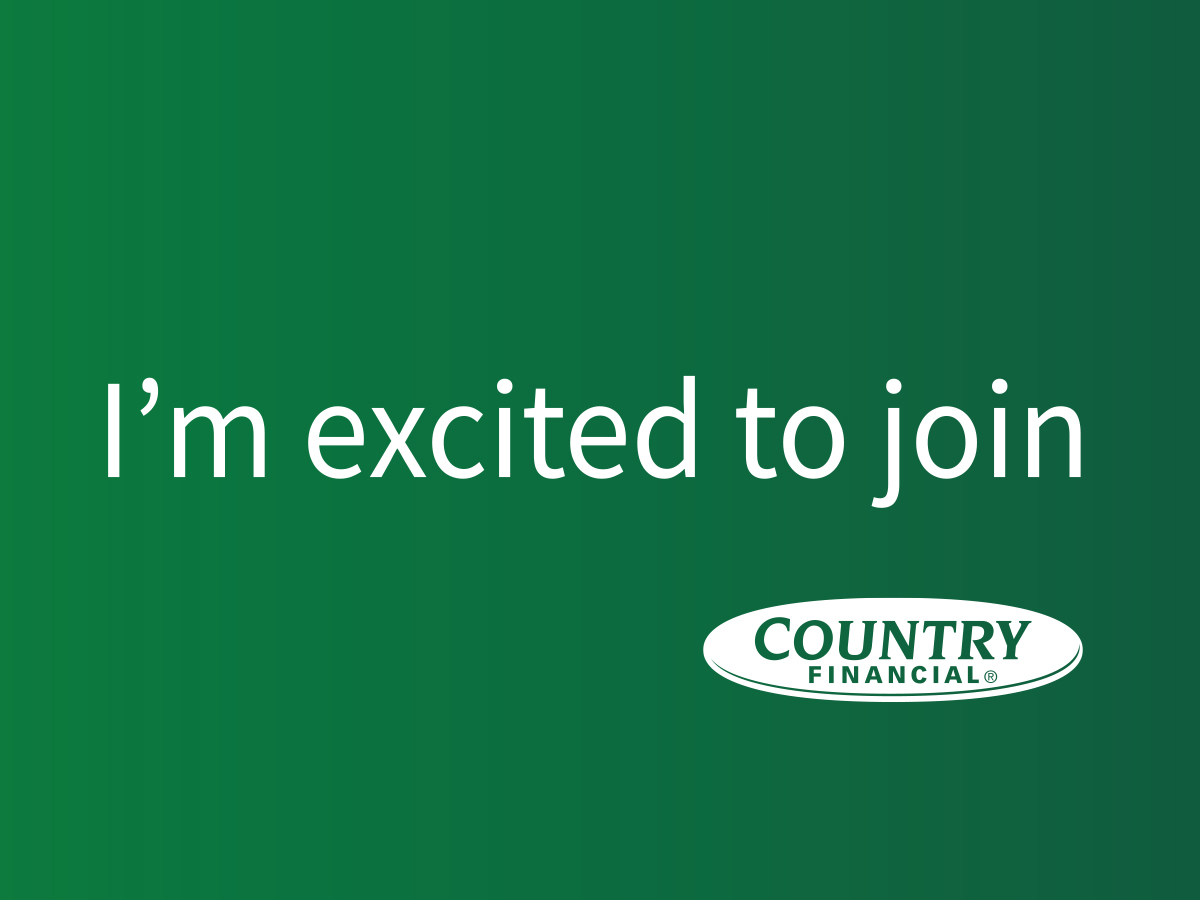 Social media - Excited to join COUNTRY Financial